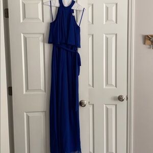 Eliza J Wide Leg halter Jumpsuit